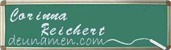 Corinna Reichert Visitenkarte